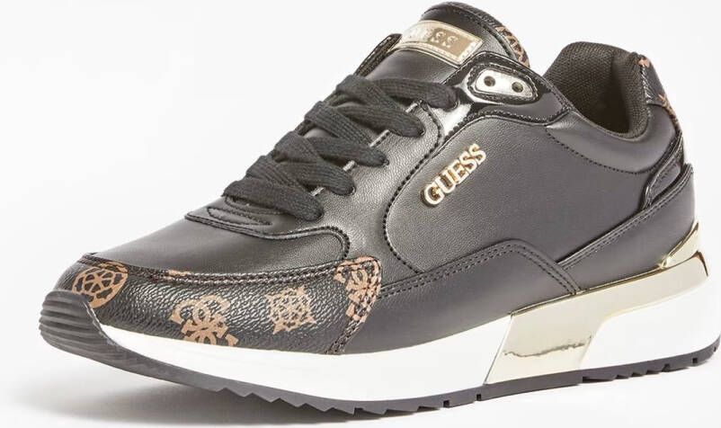 Guess Dames Sneakers Moxea Active Lady Zwart Bruin Multilogo Black Dames - Foto 9