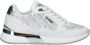 Guess Strass Logo Sneakers Blancs Multicolor Dames - Thumbnail 1