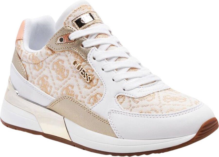 GUESS Moxea10 sneakers wit goud - Foto 1