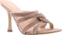 Guess Glamour Hoge Hak Sandalen Pink Dames - Thumbnail 2