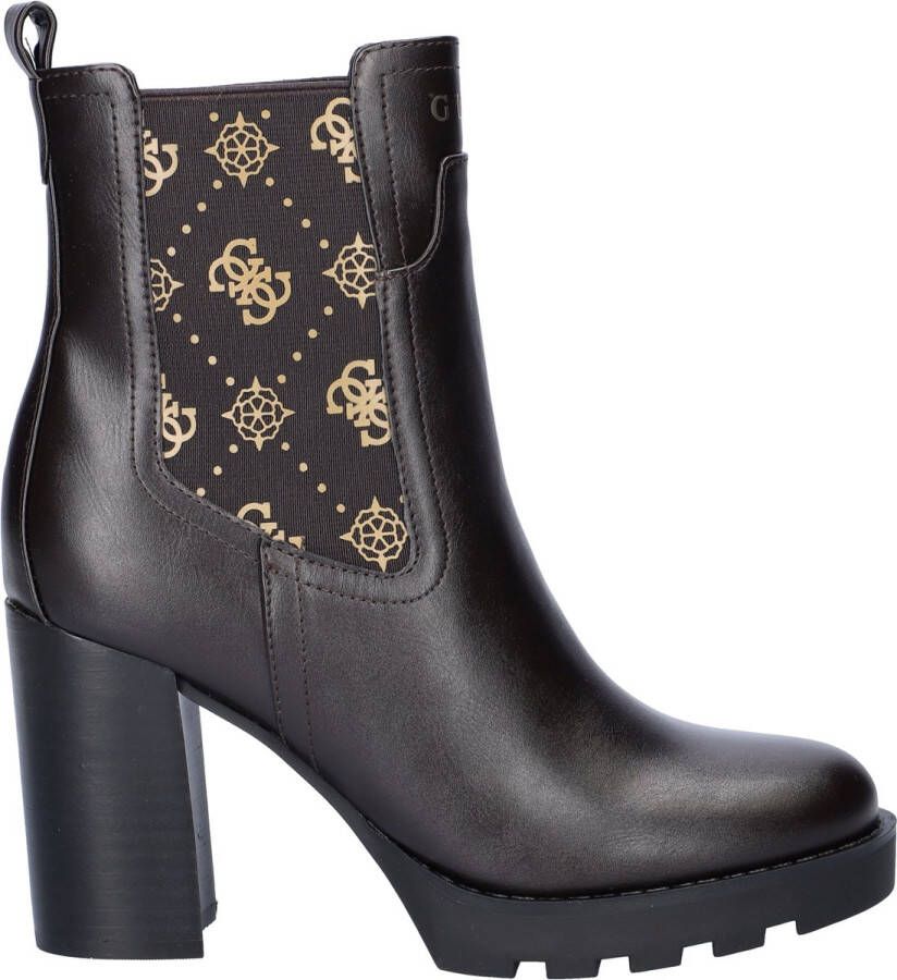 GUESS Nealle dames chelseaboot Zwart bruin - Foto 2
