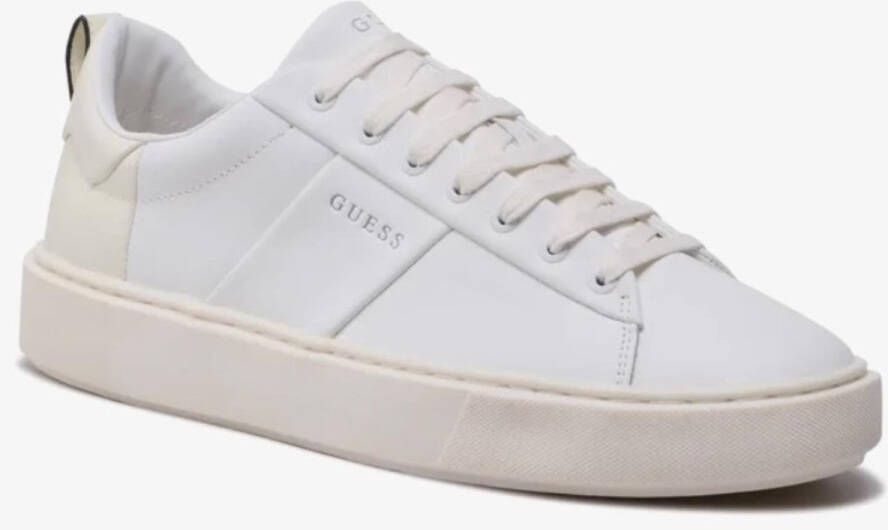 GUESS NEW VICE heren sneakers wit Moderne stijl en comfort