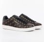 Guess Bruine Sportiee Synthetische Sneakers oor Heren Brown Heren - Thumbnail 1