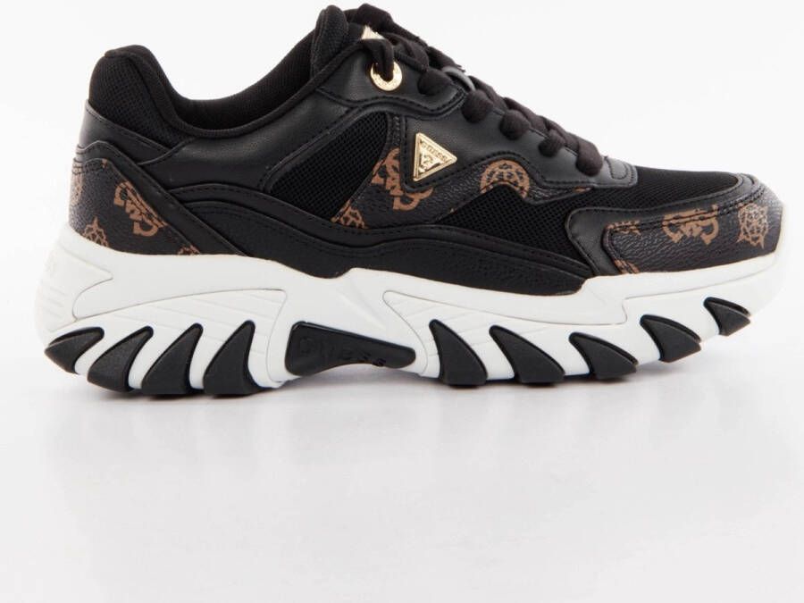 Guess Zwarte Vrijetijdssneakers voor Vrouwen Black Dames