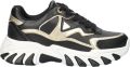 Guess Zwarte Veterschoenen Dames Herfst Winter Multicolor - Zwart