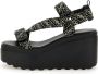 GUESS Ocilia2 Dames Sandalen Black Platino - Thumbnail 1
