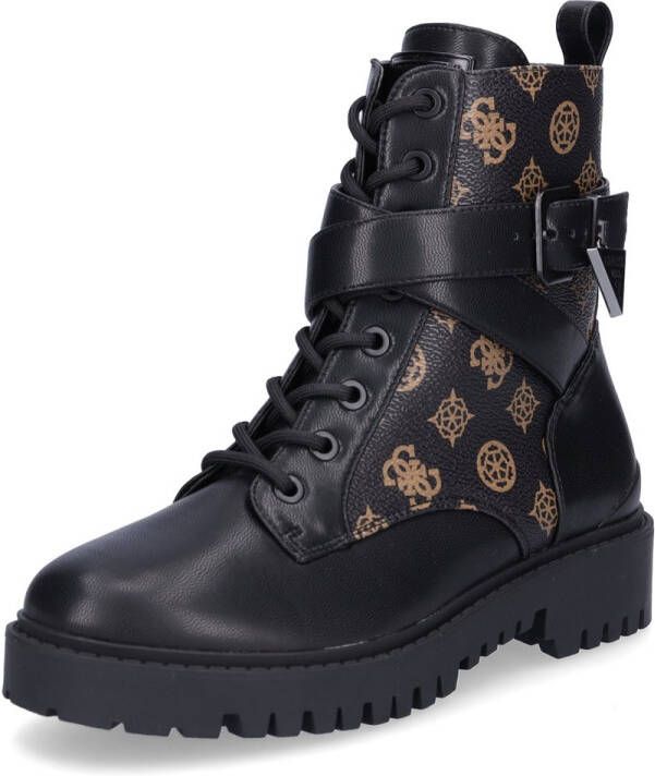 Guess Enkellaarzen OLSY BLACK BROWN FLFOLS FAL10