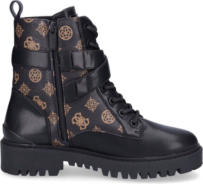 Guess Enkellaarzen OLSY BLACK BROWN FLFOLS FAL10