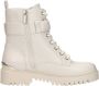 GUESS Oranda Veterschoenen Hoog Gebroken wit - Thumbnail 1
