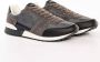 GUESS Padova Lage sneakers Heren Zwart - Thumbnail 2