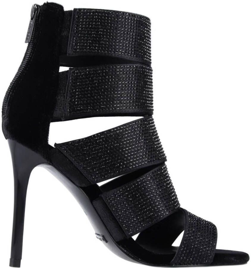 GUESS Peep Toe Peep Heel Black