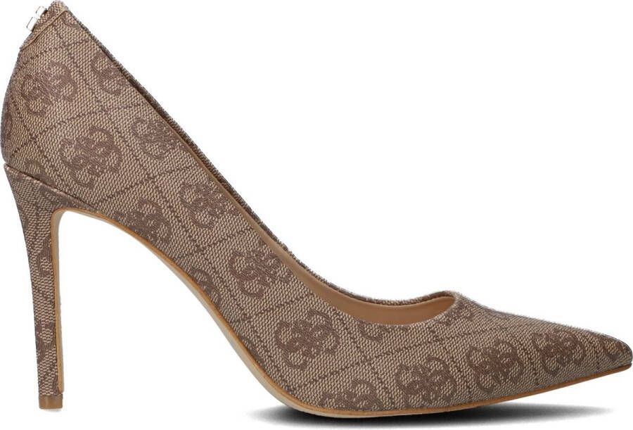 GUESS Piera Pumps High Heels Schoenen Hoge Hak Dames Bruin