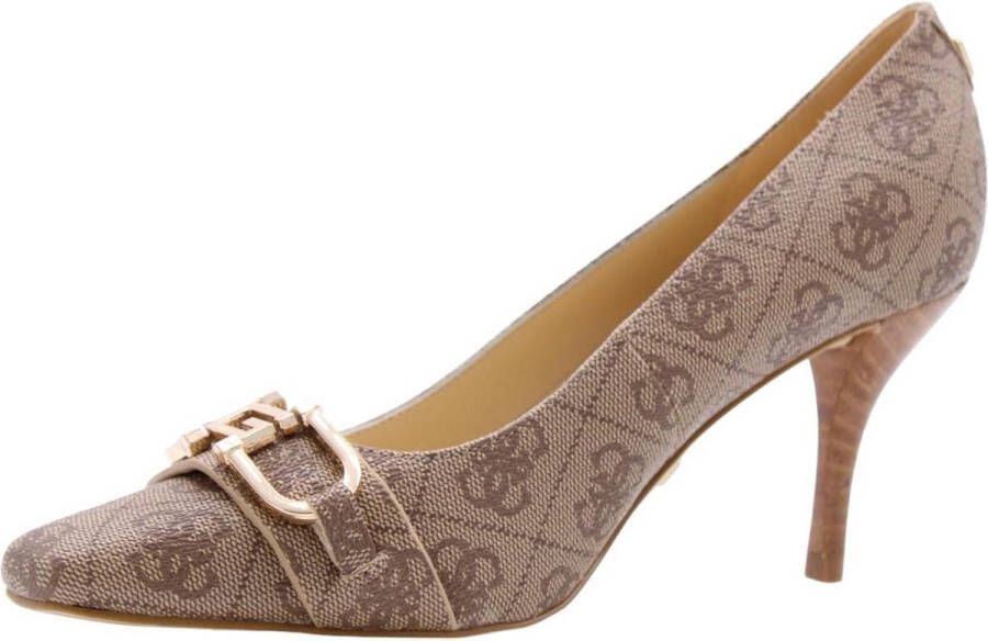 GUESS Silks Pumps High Heels Schoenen Hoge Hak Dames Beige - Foto 4