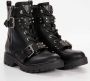 GUESS RODETA2 veterboots met siergespen zwart - Thumbnail 1