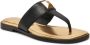 GUESS Raison damesslippers slip-on zwart natuurlijk leer comfortabel - Thumbnail 1