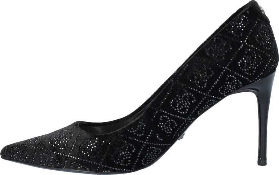 Guess Met Hak Zwart Black Dames