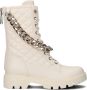 Guess Boots & laarzen Riplei Quilted Biker Boots in crème - Thumbnail 2
