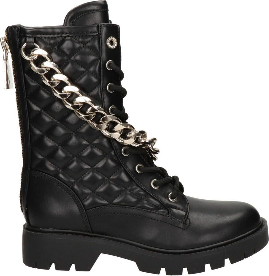 GUESS Riplei Veterboots Laarzen Met Veters Dames Zwart - Foto 2