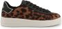 Guess Dames Herfst Winter Sneakers met Synthetisch Materiaal en Stoffen Bovenkant Black Dames - Thumbnail 3