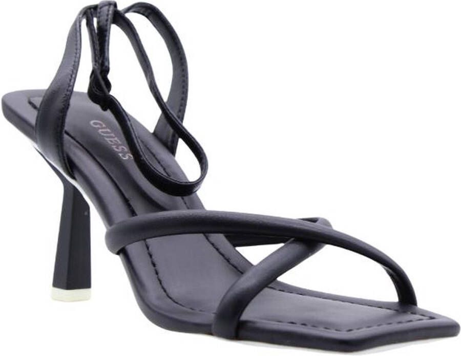 Guess Leren Hoge Hakken Black Dames - Foto 4