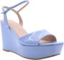 Guess Amiot Hoge Hak Sandalen Blauw Dames - Thumbnail 3