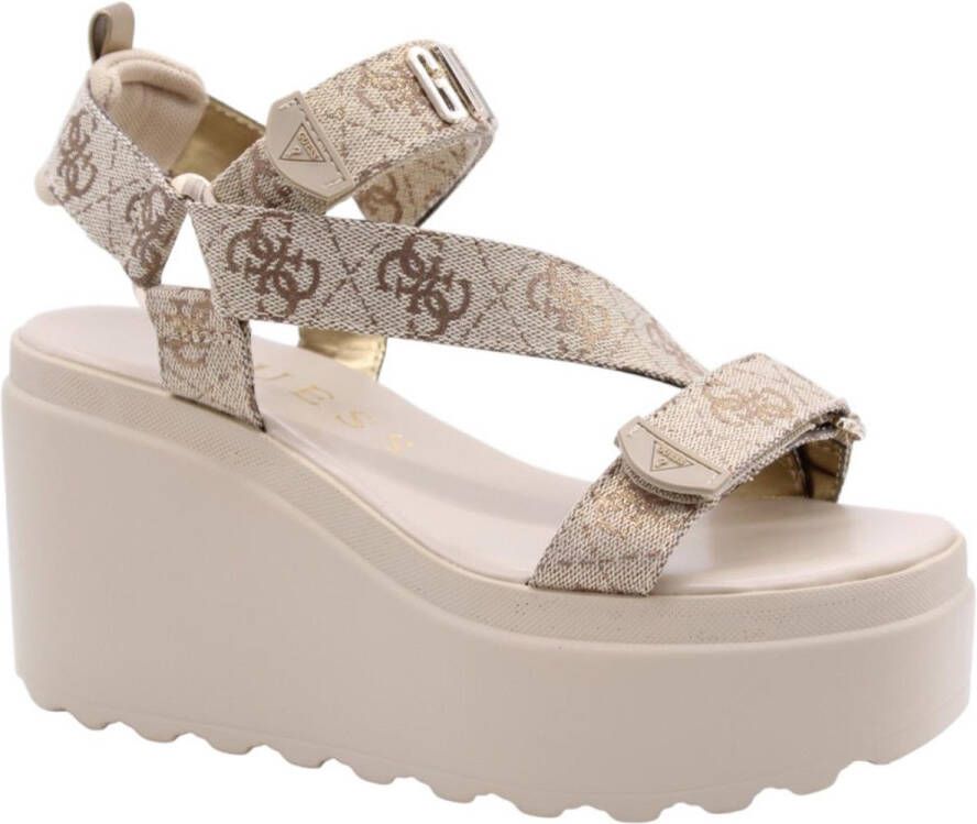 Guess Sneakers met labeldetails model 'JAZLIE2'