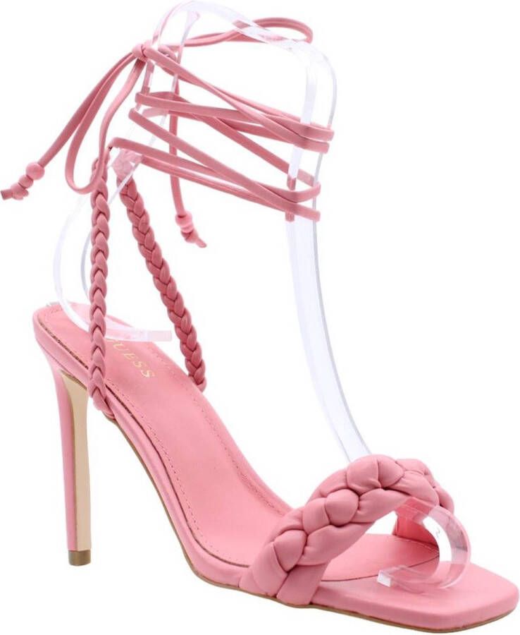 Guess Stijlvolle Etienne Hoge Hak Sandalen Pink Dames