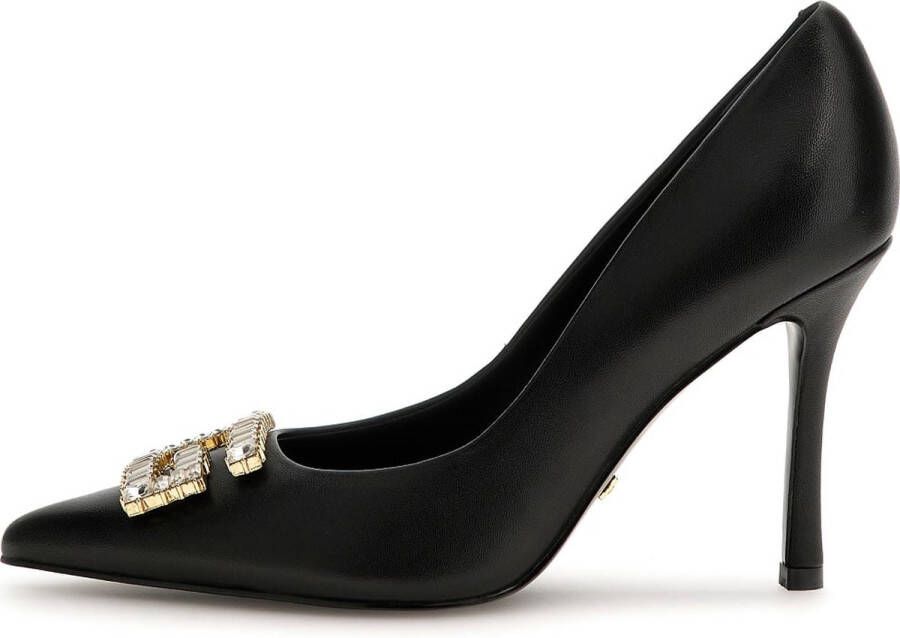 GUESS Scandel Dames Pumps Leer Zwart