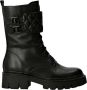 Guess Amphibian shoes mod. Sery in leather D23Gu33 fl7Serloea10 Zwart Dames - Thumbnail 1