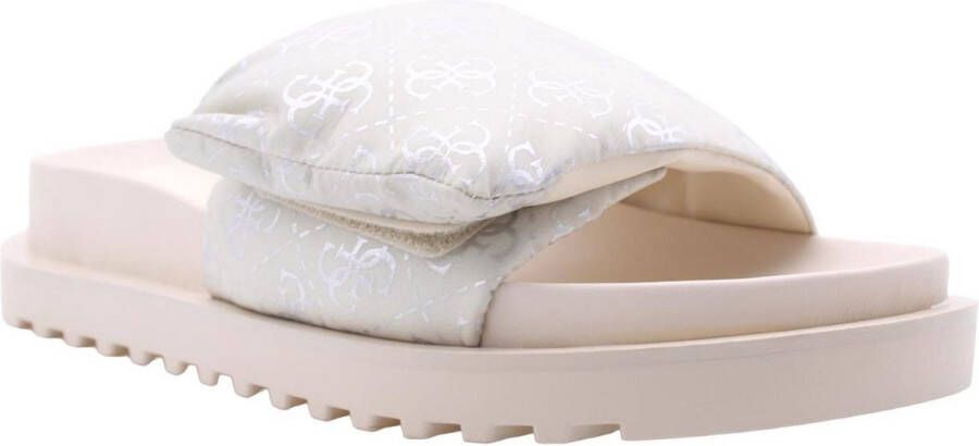 Guess Comfortabele Slipper voor Dagelijks Gebruik Beige Dames - Foto 3
