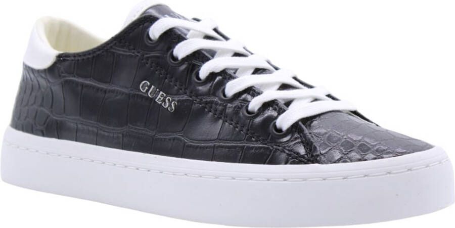 Guess Dames Camrio Platform Zwart Multilogo Sneakers Zwart Dames - Foto 10