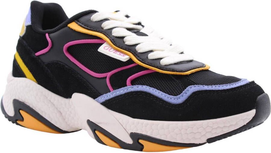Guess Stijlvolle Sneaker met Naslatas Black Dames