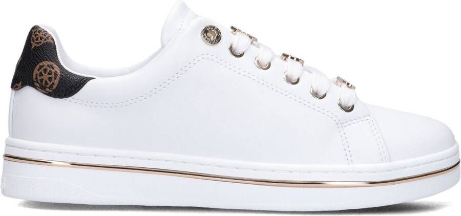 Guess Elegante witte sneakers voor vrouwen White Dames
