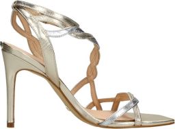Guess Strappy High Heel Sandal Syivia Yellow Dames