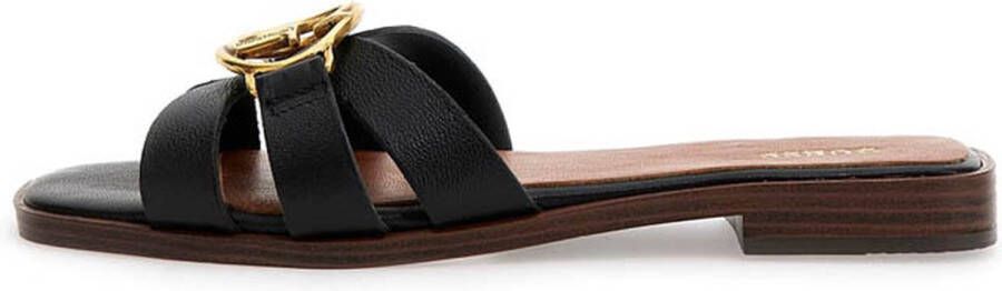 GUESS Symo Dames Slippers Black