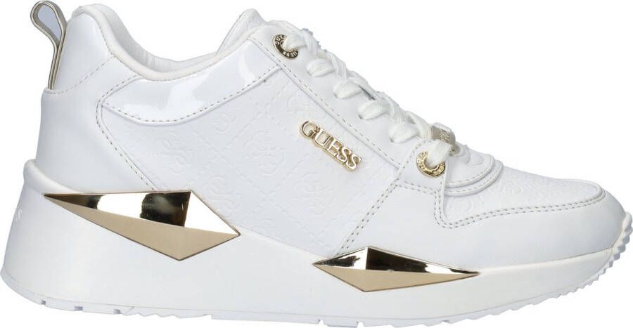 GUESS Tallyn Active Lady Leather Lik Dames Sneakers Wit - Foto 1
