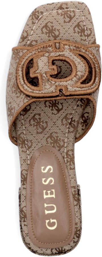 Guess Zomer Dames Sandalen Collectie Polyester Beige Dames