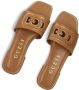 GUESS Tarisha Slippers Dames Bruin - Thumbnail 3