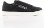Guess Zip logo sneakers in PU-leer Black Heren - Thumbnail 1