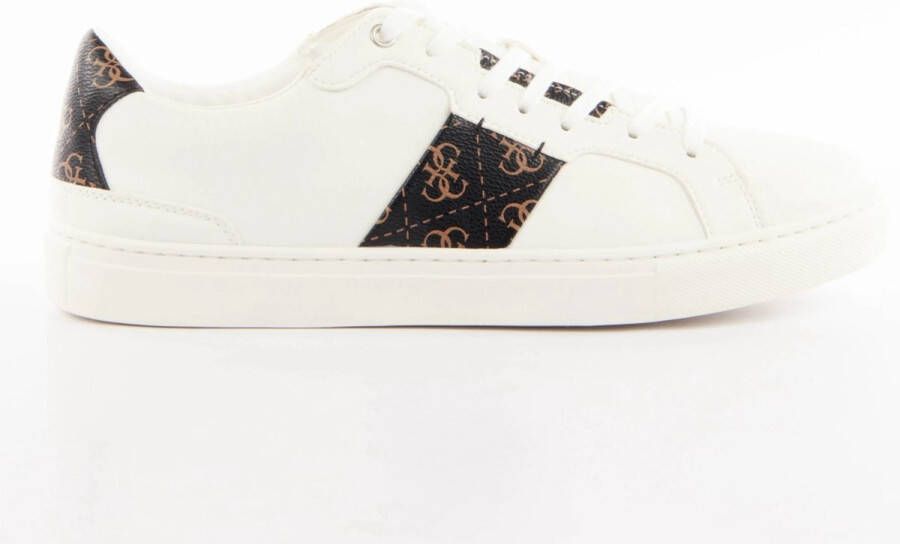 Guess Lage PU leren sneakers Todi Multicolor Heren