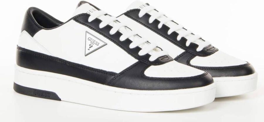 Guess Sneakers van leermix model 'SILEA'