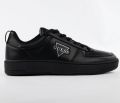 Guess Zwarte Sneakers Sportieve Stijl Ronde Neus - Zwart