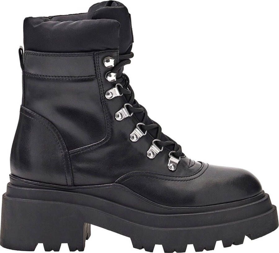 Guess Vaney veterboot met doorgestikte details