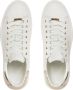 Guess Dames Vibo Leren Sneakers Wit Goud White Dames - Thumbnail 3