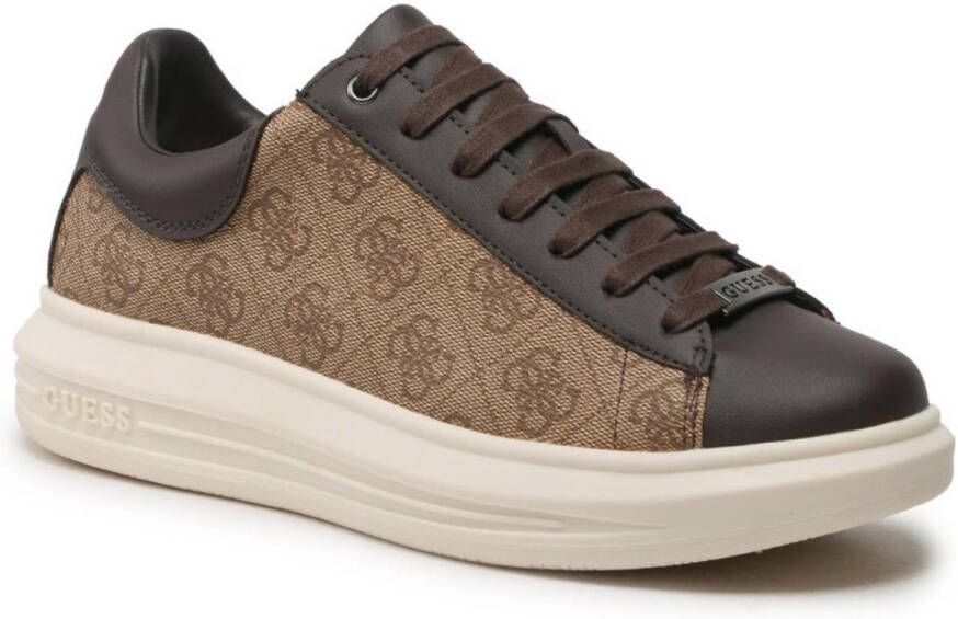 GUESS VIBO Heren Sneakers Beige EU Stijlvol en Comfortabel