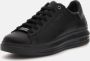 GUESS Vibo Mixed-Leather Sneakers Zwart - Thumbnail 1