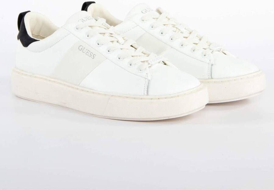 Guess Sneakers Fm5Vic Lea12 Wit Heren