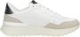 Guess Witte Vienna Sneaker Eco Leer Stof White Dames - Thumbnail 1