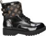 Guess Peony Logo Anfibio Laarzen Black Dames - Thumbnail 1