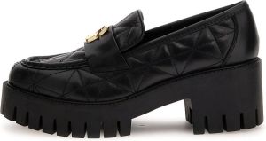 Guess Lage Dameschoenen van Leer Zwart Dames